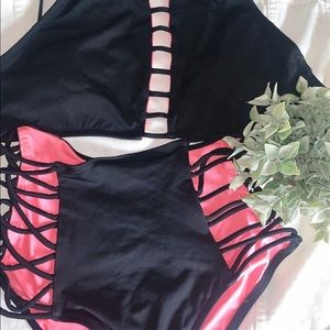 VS high waist strappy bikini